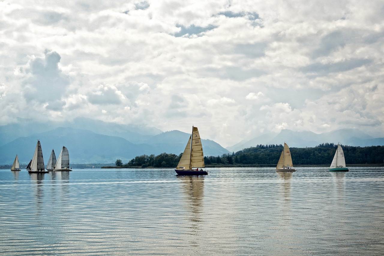 sailing boat boot sail free photo