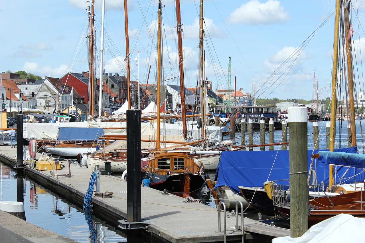 sailing boats port sea free photo