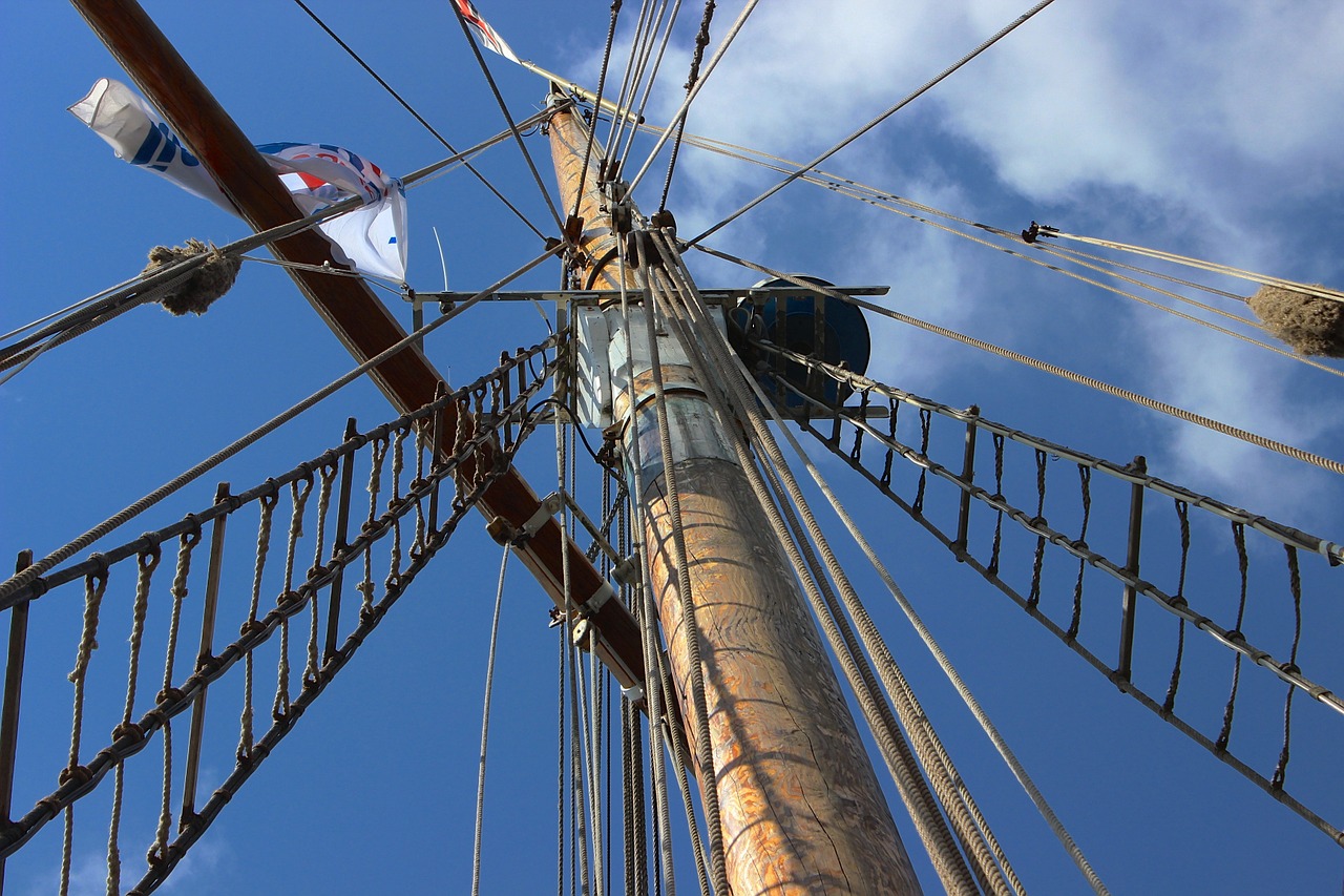 sailing mast sail sailing vessel free photo