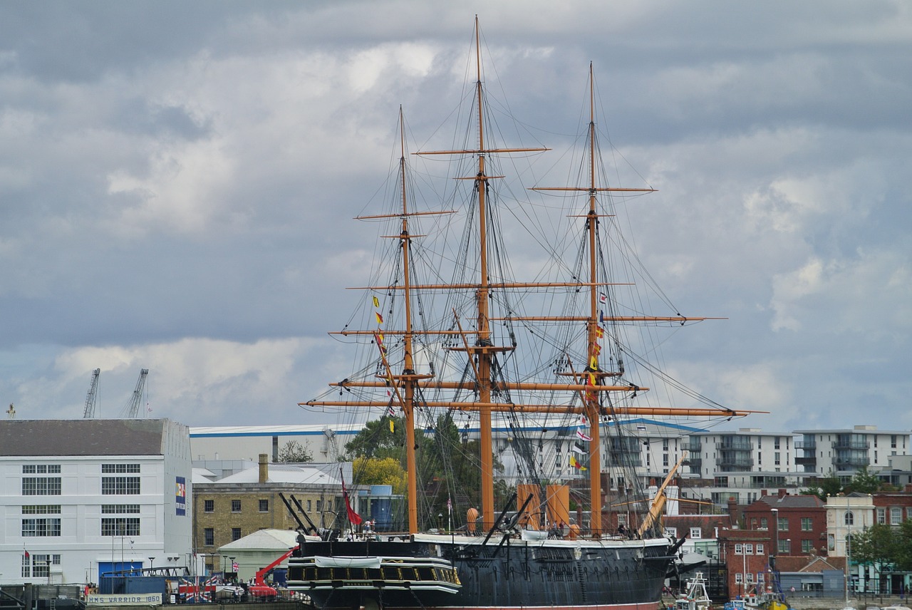 sailing ship masts nautical free photo