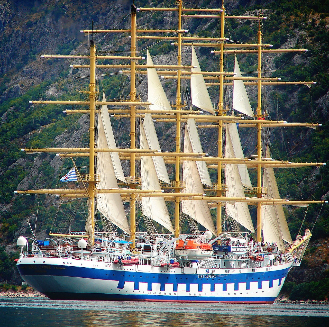sailing ship sails ship free photo