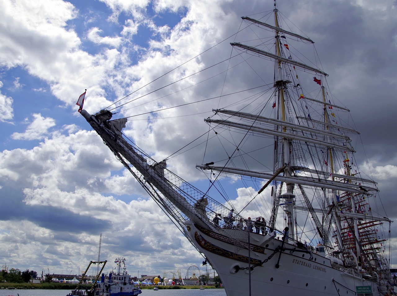 sailing ship you have rigging free photo