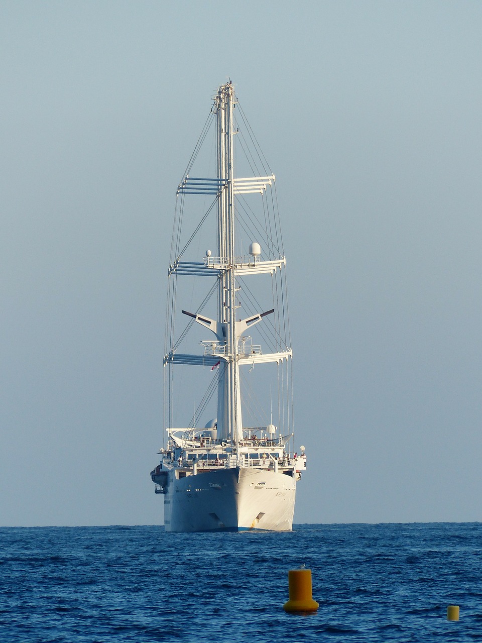 sailing vessel ozeanriese mega yacht free photo