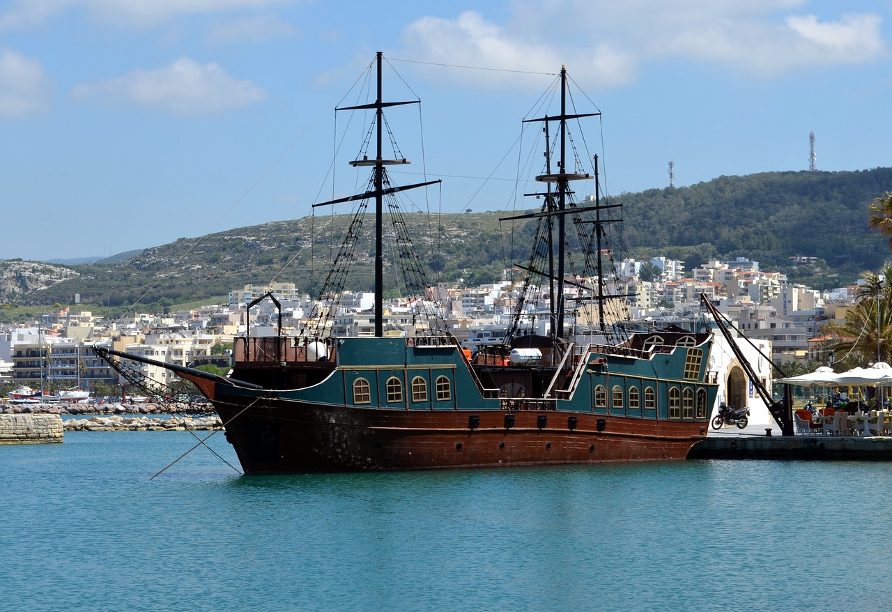 sailing vessel ship port free photo