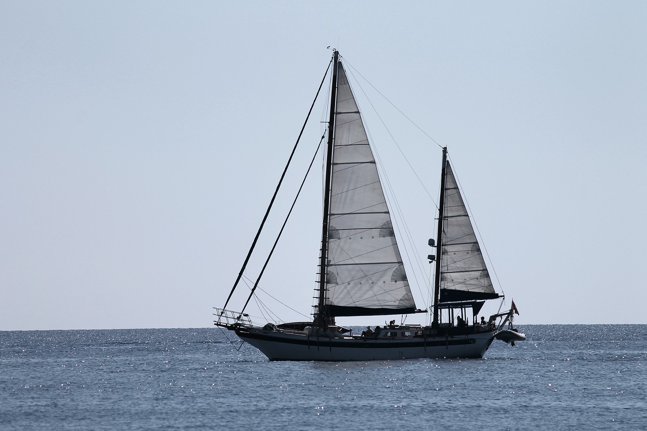 sailing vessel sail side free photo