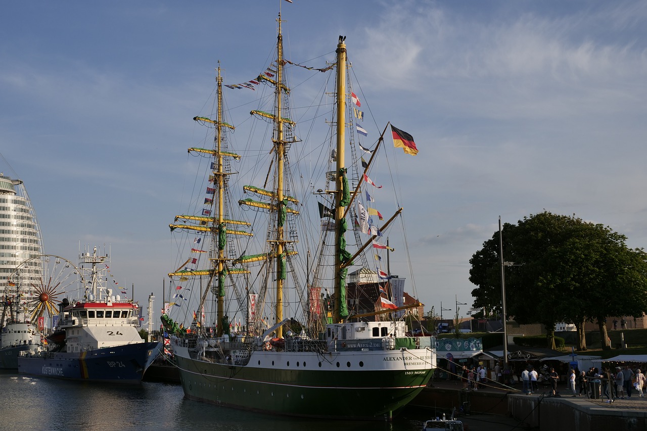 sailing vessel  sailing ship alexander von humboldt  german bark free photo