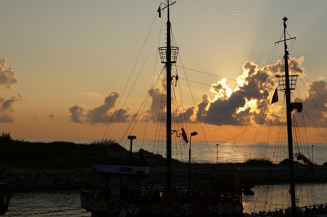 sailing vessel port kołobrzeg free photo