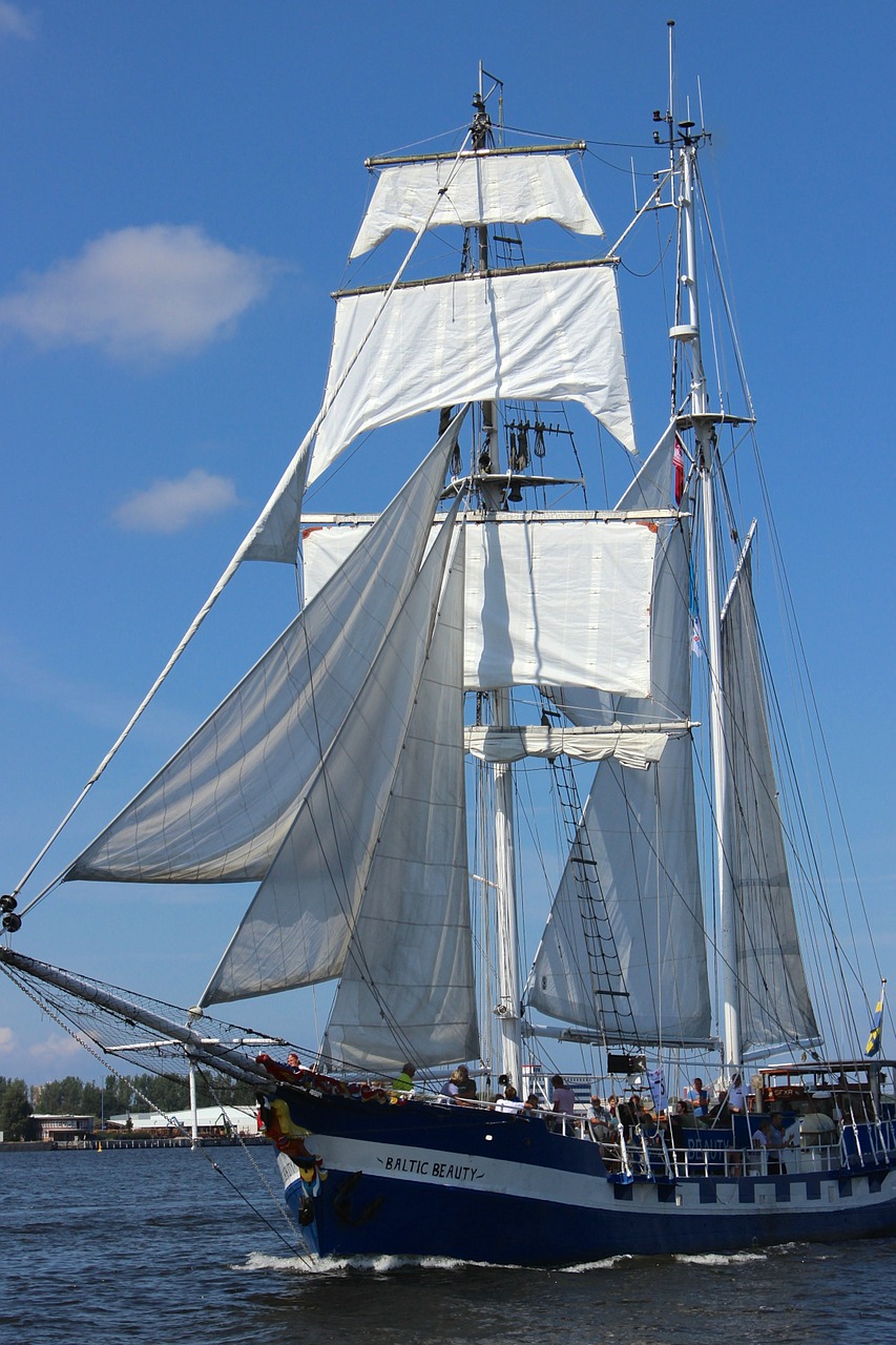 sailing vessel historically sail free photo