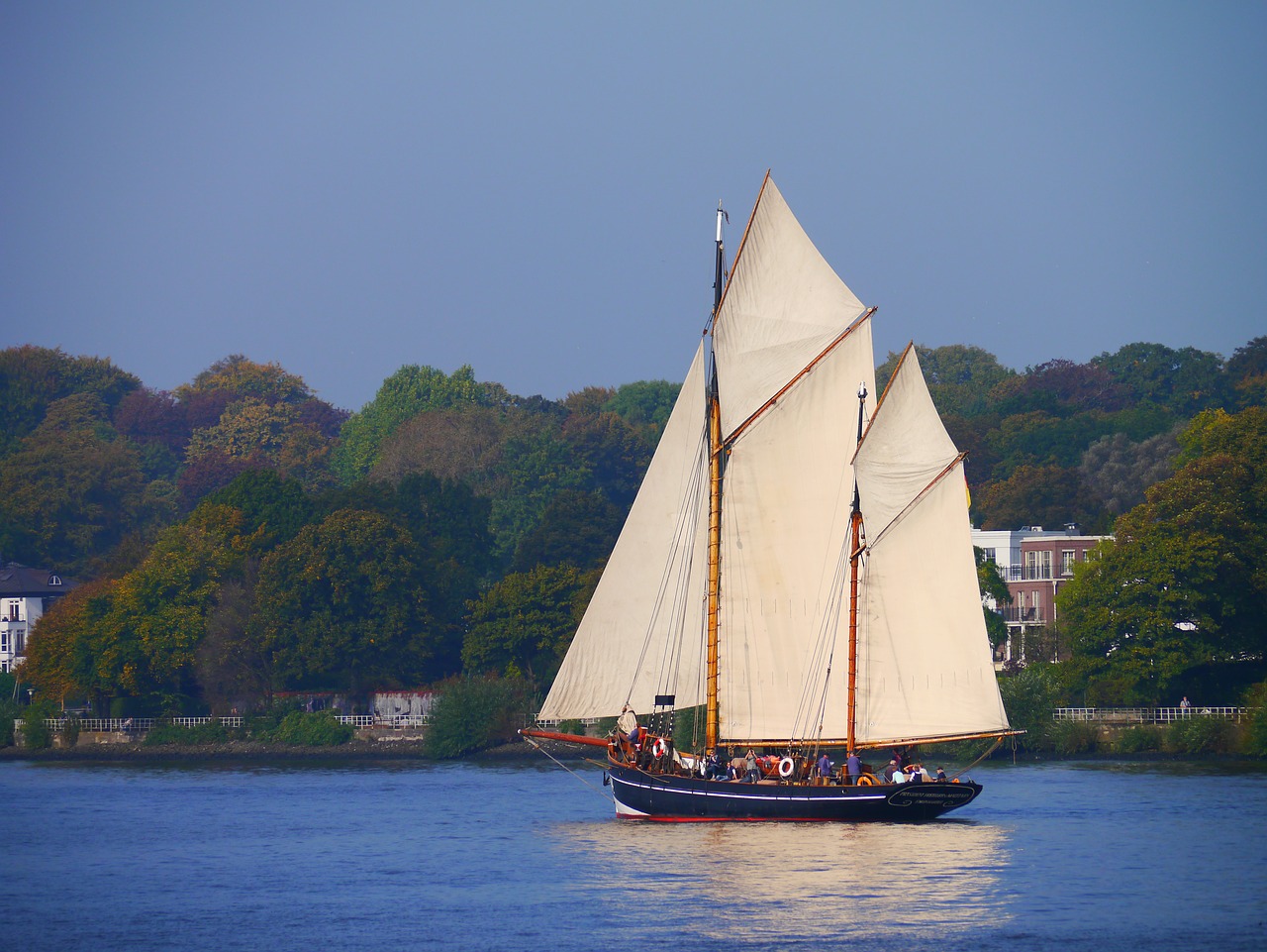 sailing vessel zweimaster nostalgia free photo