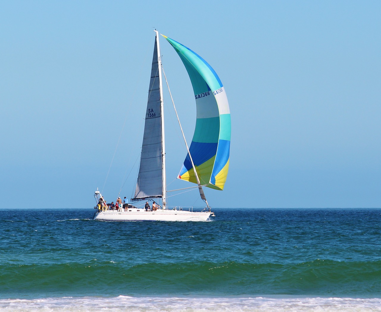 sailing vessel beach sea free photo