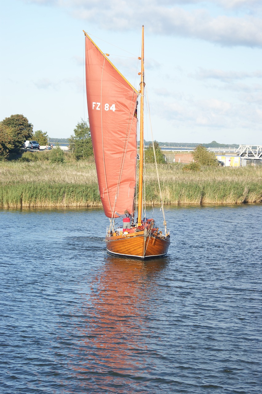 sailing vessel water bodden free photo