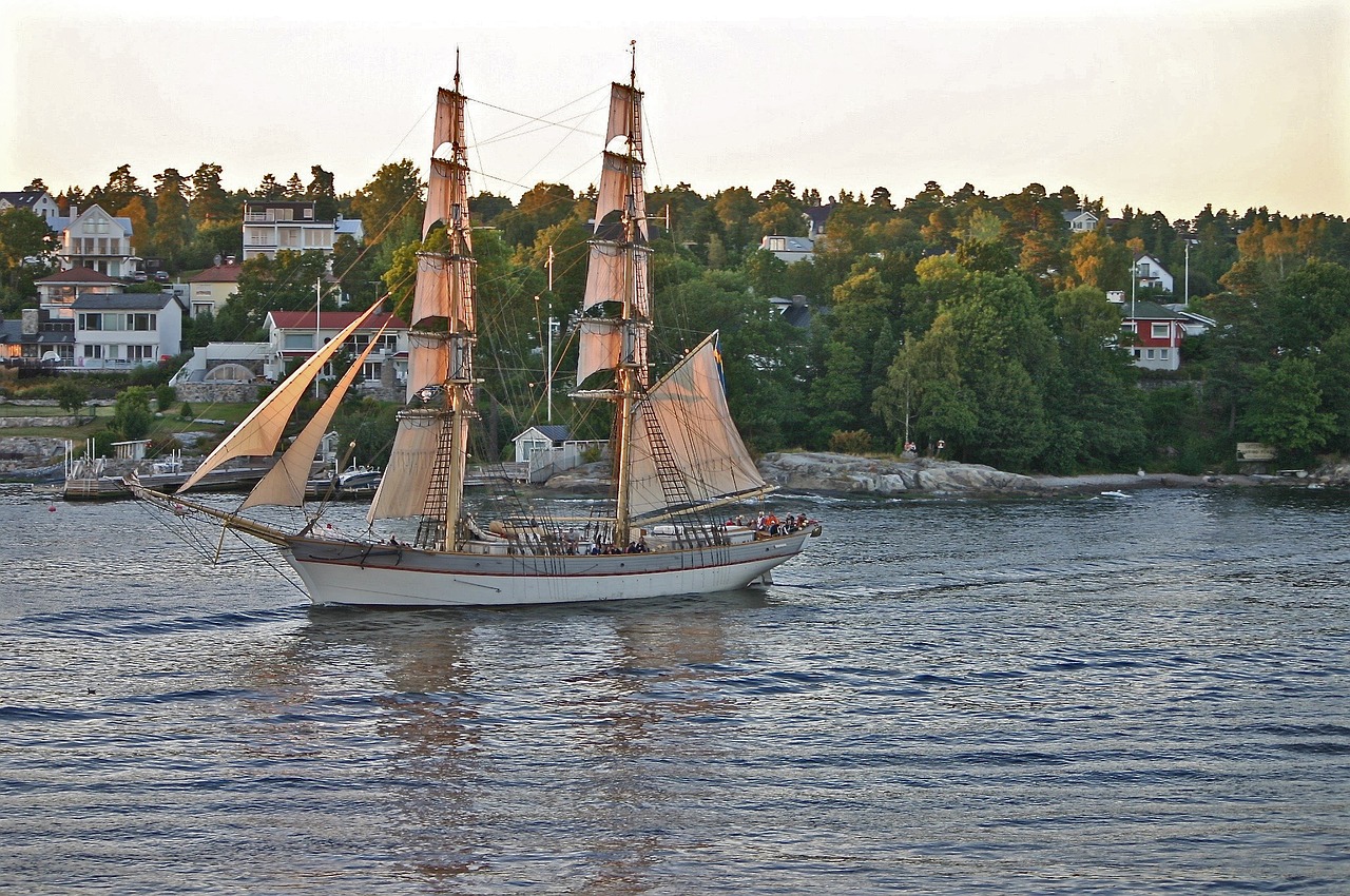 sailing vessel archipelago sweden free photo