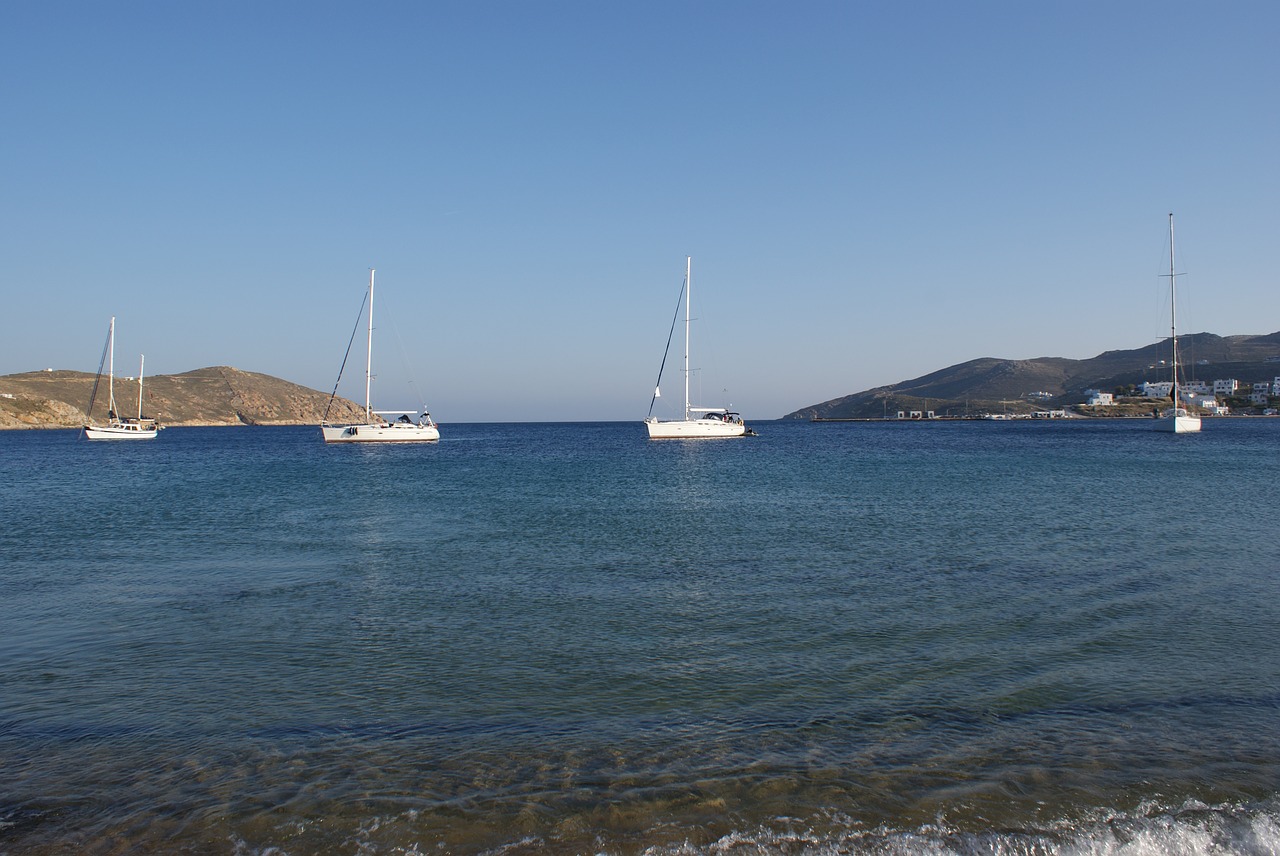 sailing yacht  greece  mediterranean free photo