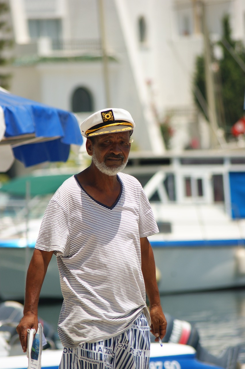 sailor port captain free photo