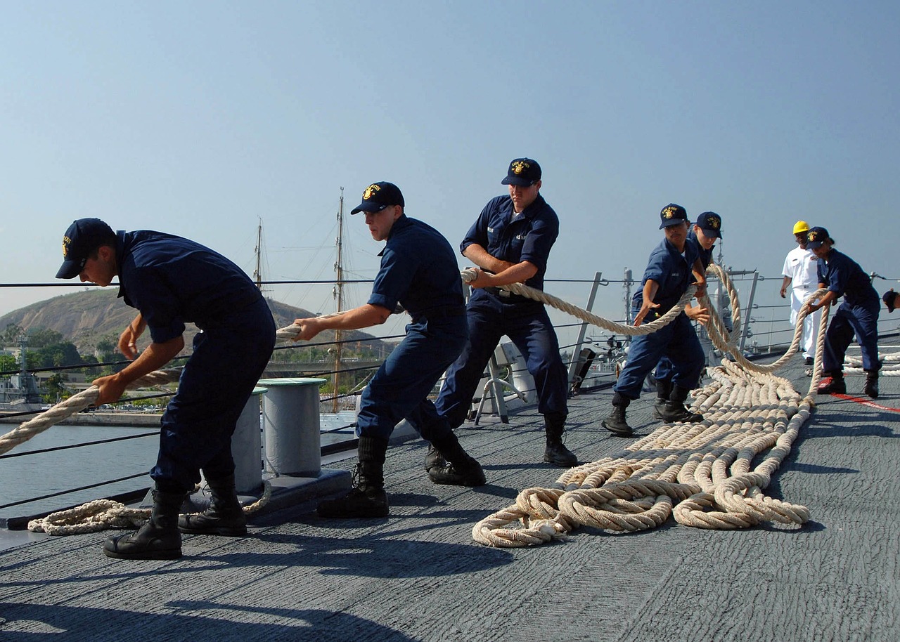 sailors crew ship free photo