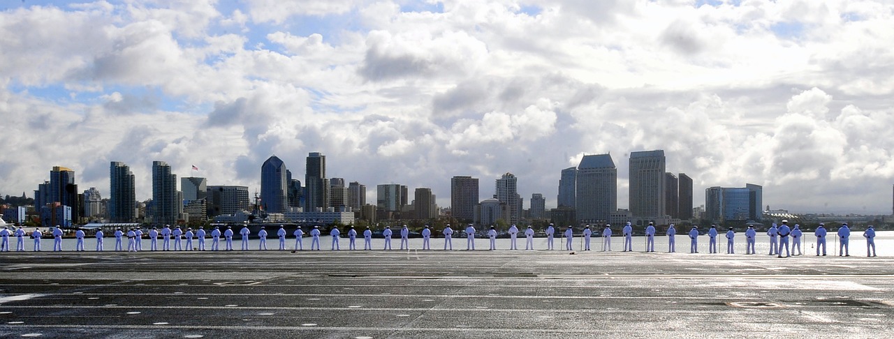 sailors dress whites uniform free photo