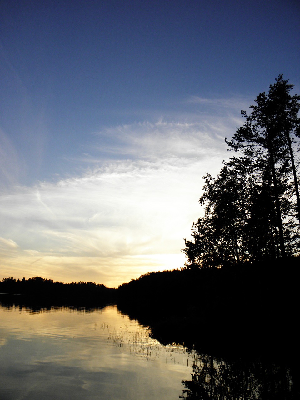 saimaa sunset finnish free photo