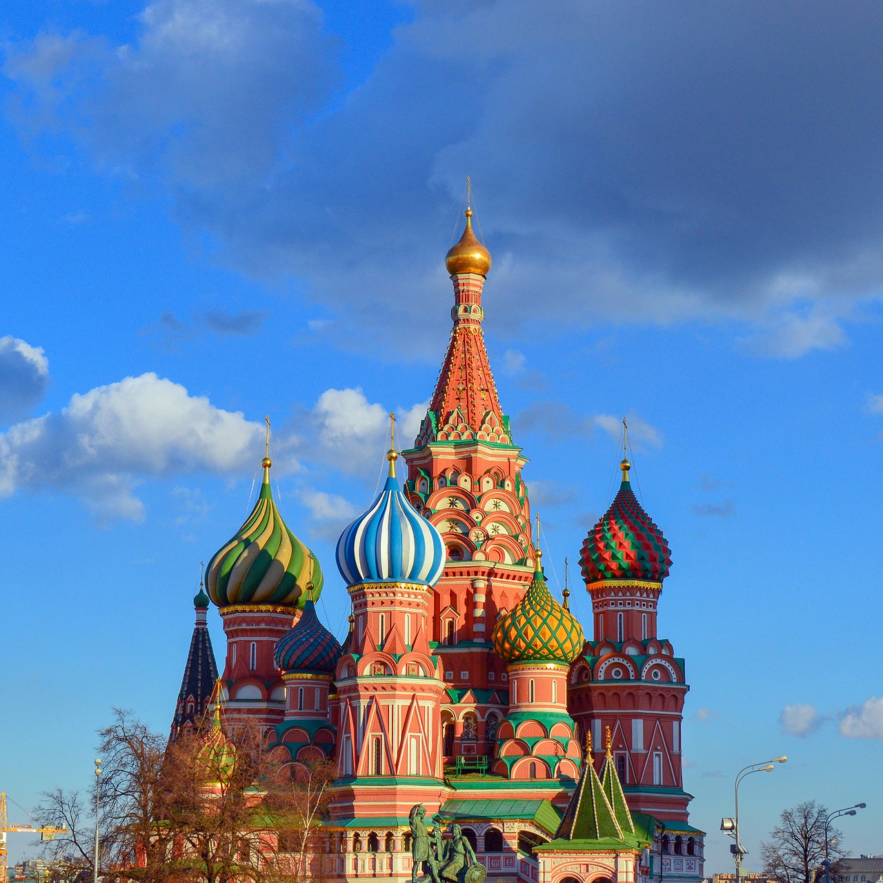 saint basil's cathedral red square moscow free photo