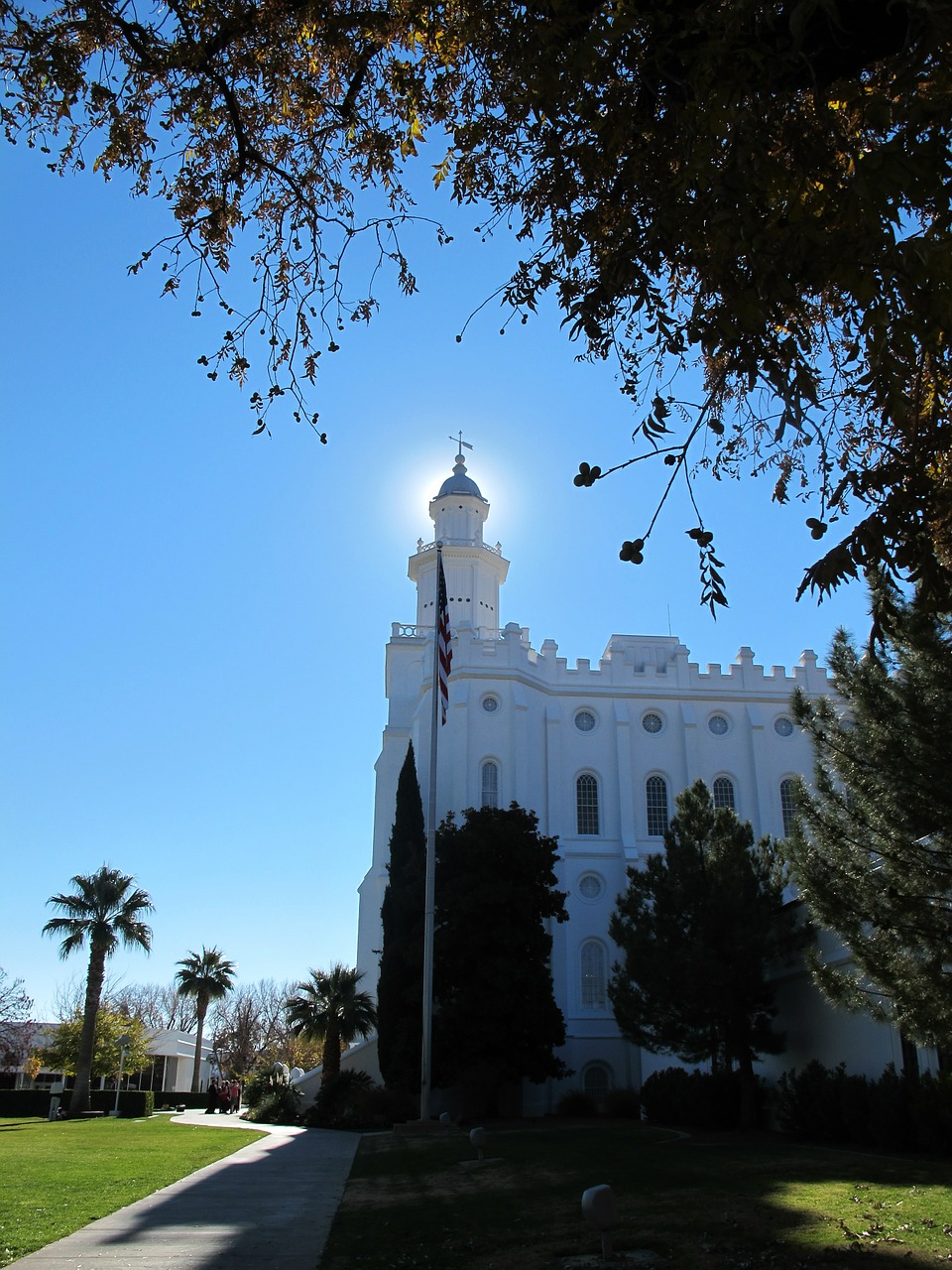 saint george temple mormon free photo