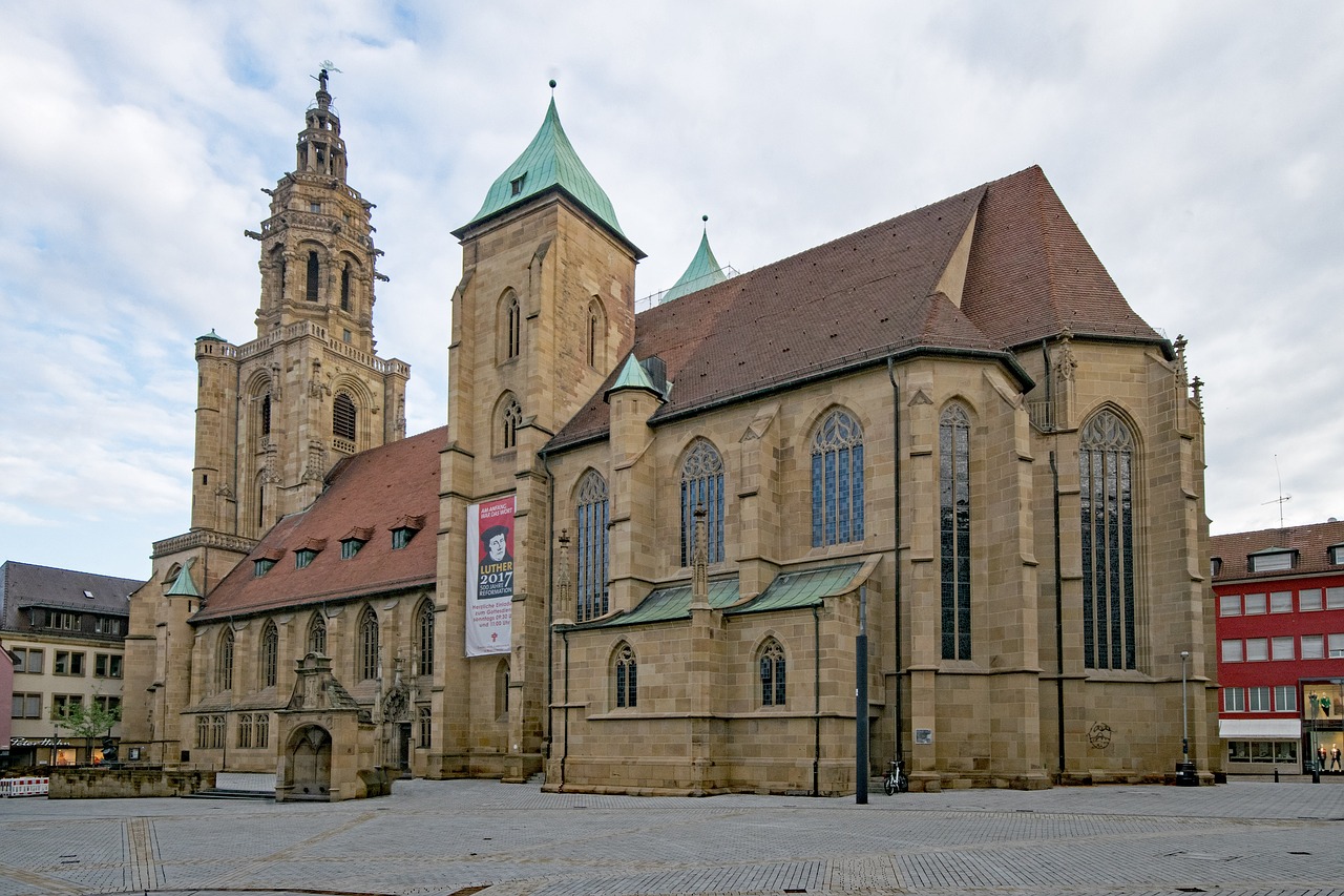 saint kilian's church heilbronn baden württemberg free photo