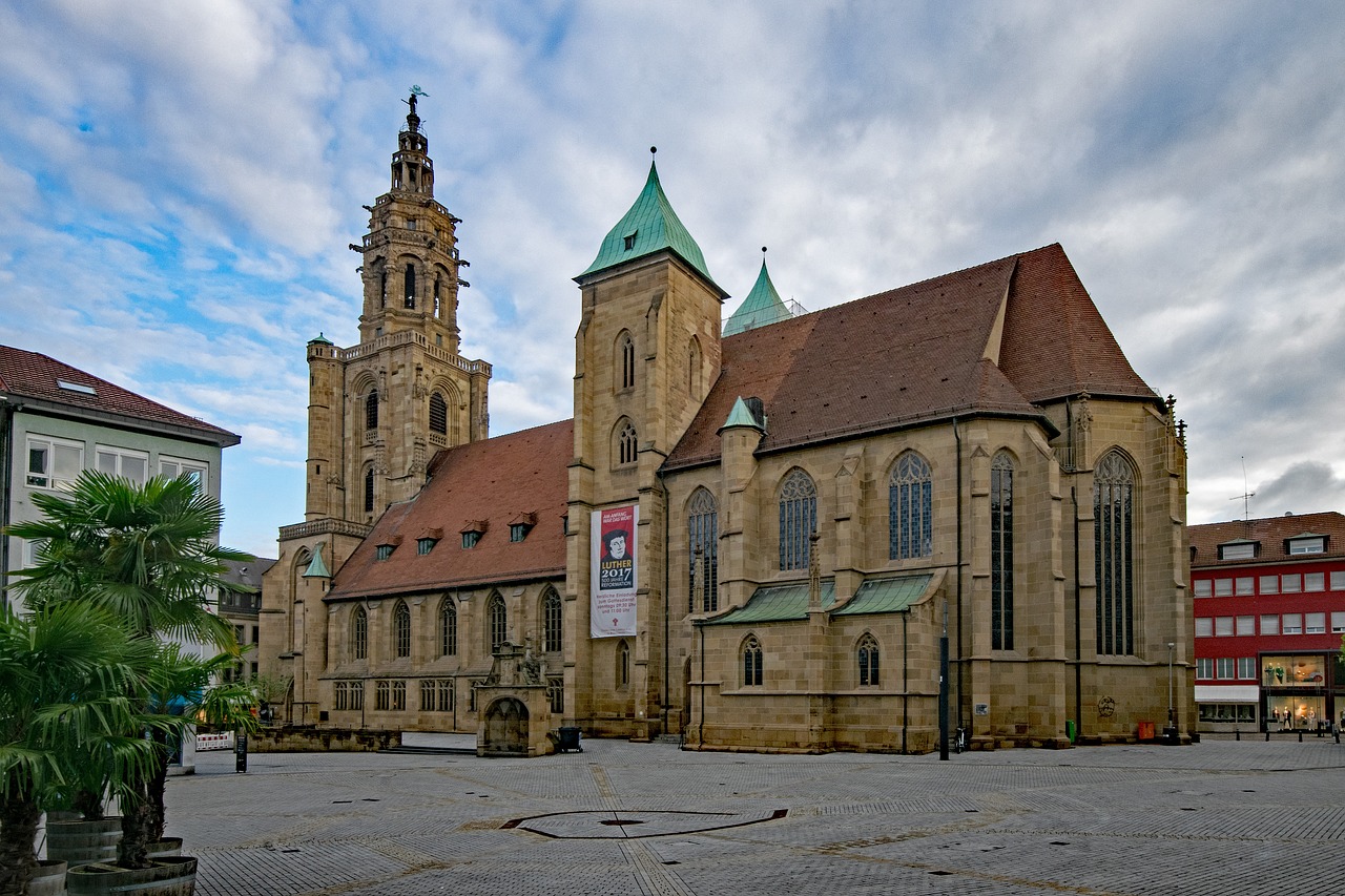 saint kilian's church heilbronn baden württemberg free photo