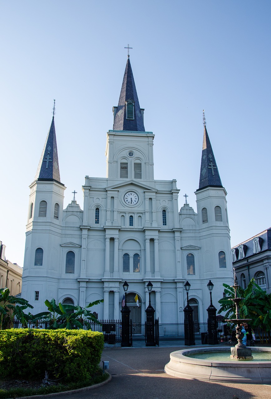 saint louis cathedral church cathedral free photo
