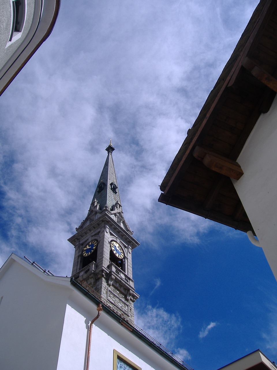 saint moritz switzerland church free photo