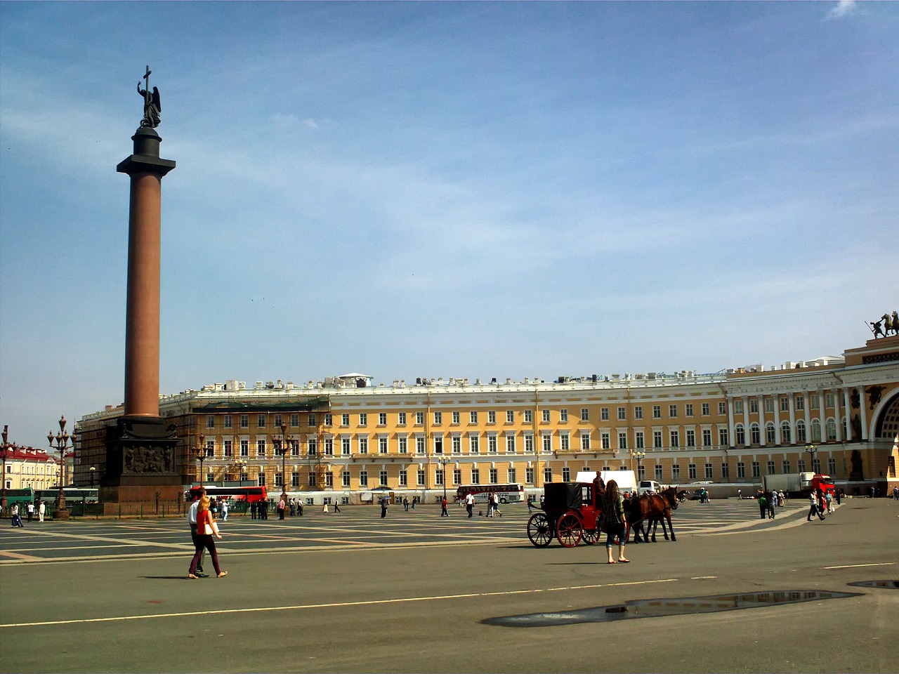 saint petersburg russia buildings free photo