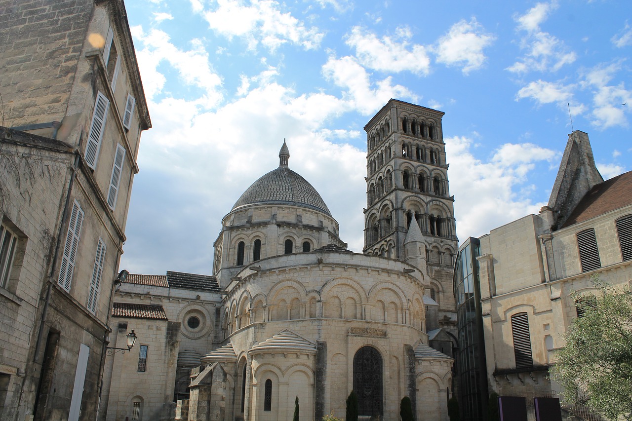 saint pierre cathedral angoulême france free photo