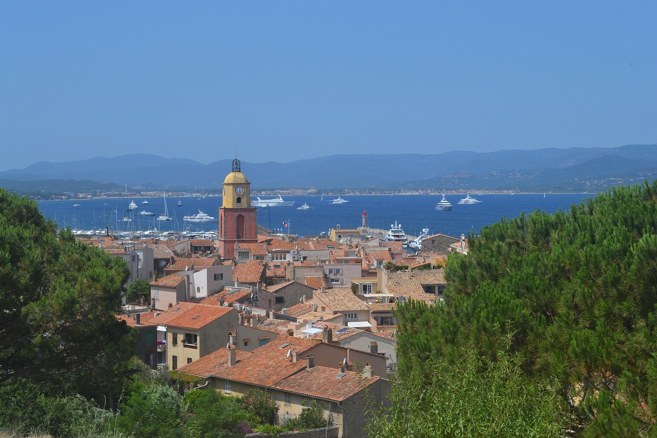 saint-tropez  french riviera  mediterranean free photo