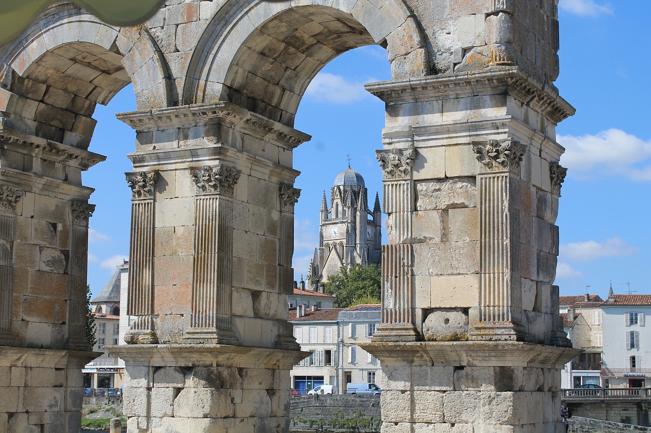 saintes charente-maritime france free photo