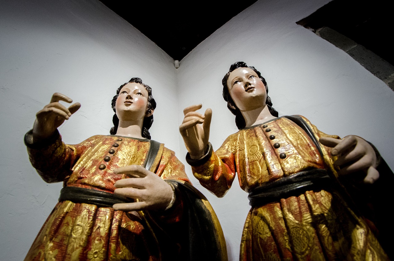 saints figurines the museum free photo