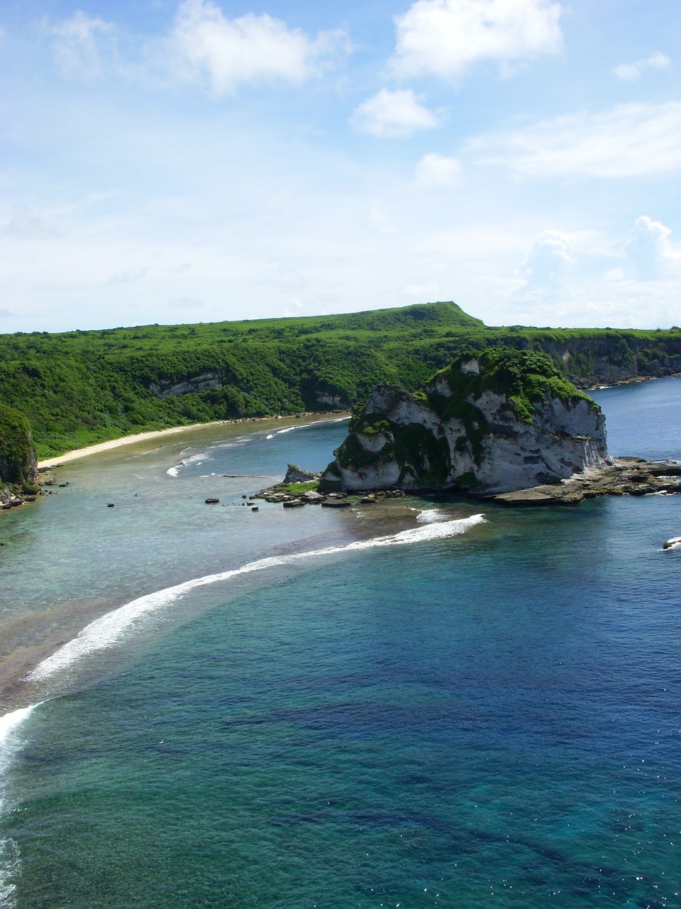 saipan island sea coast free photo