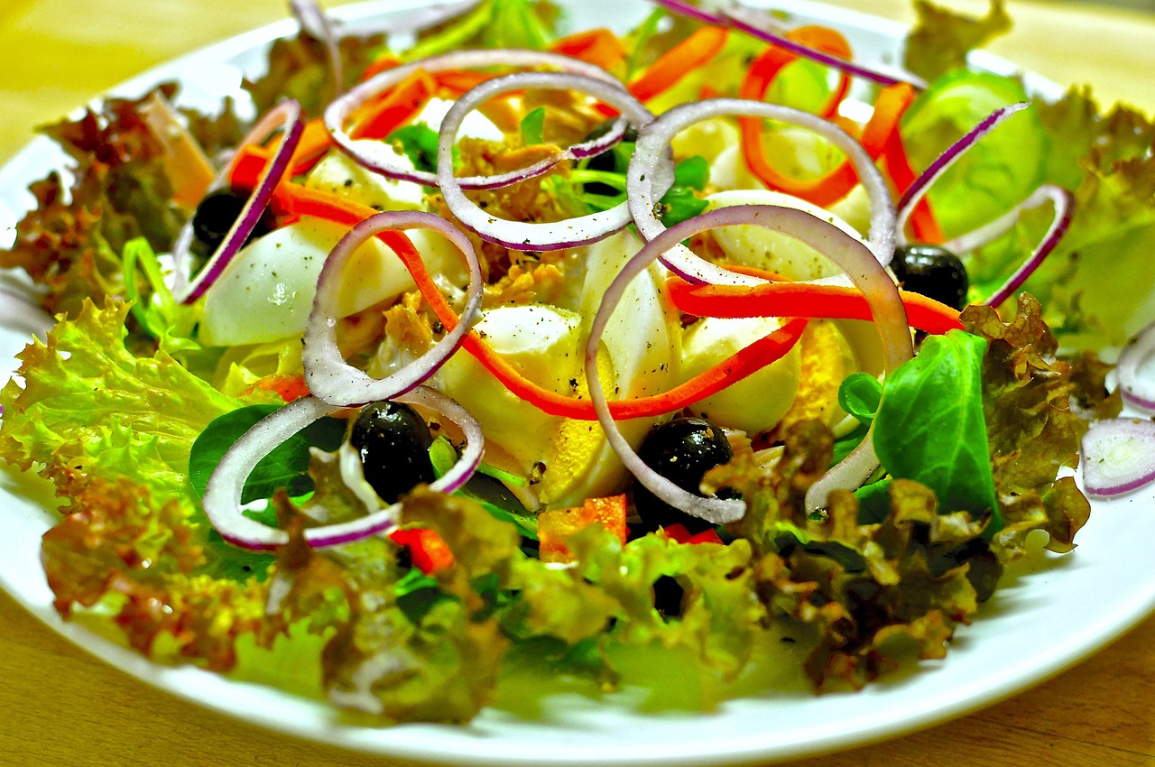 salad healthy eat free photo