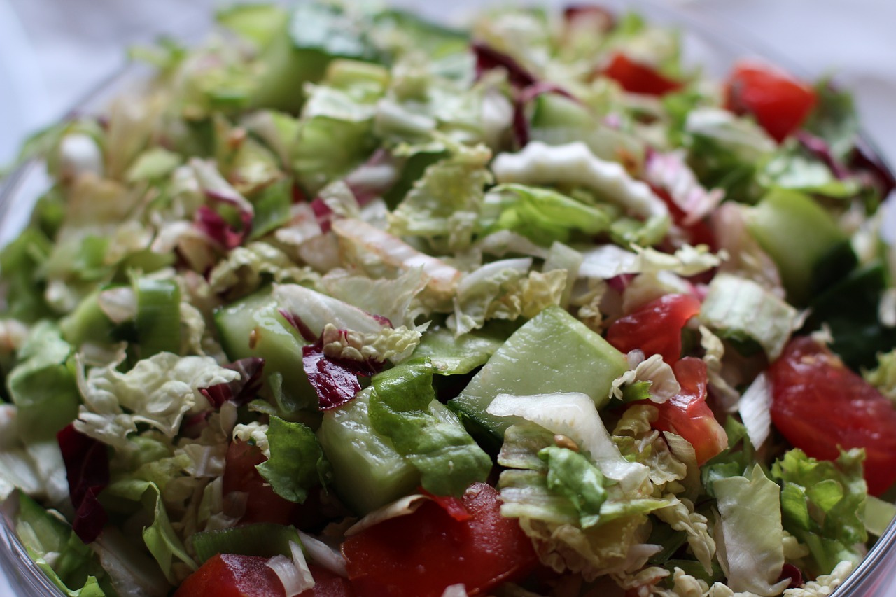 salad green delicious free photo