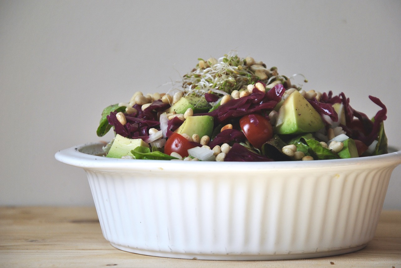 salad healthy vegan free photo
