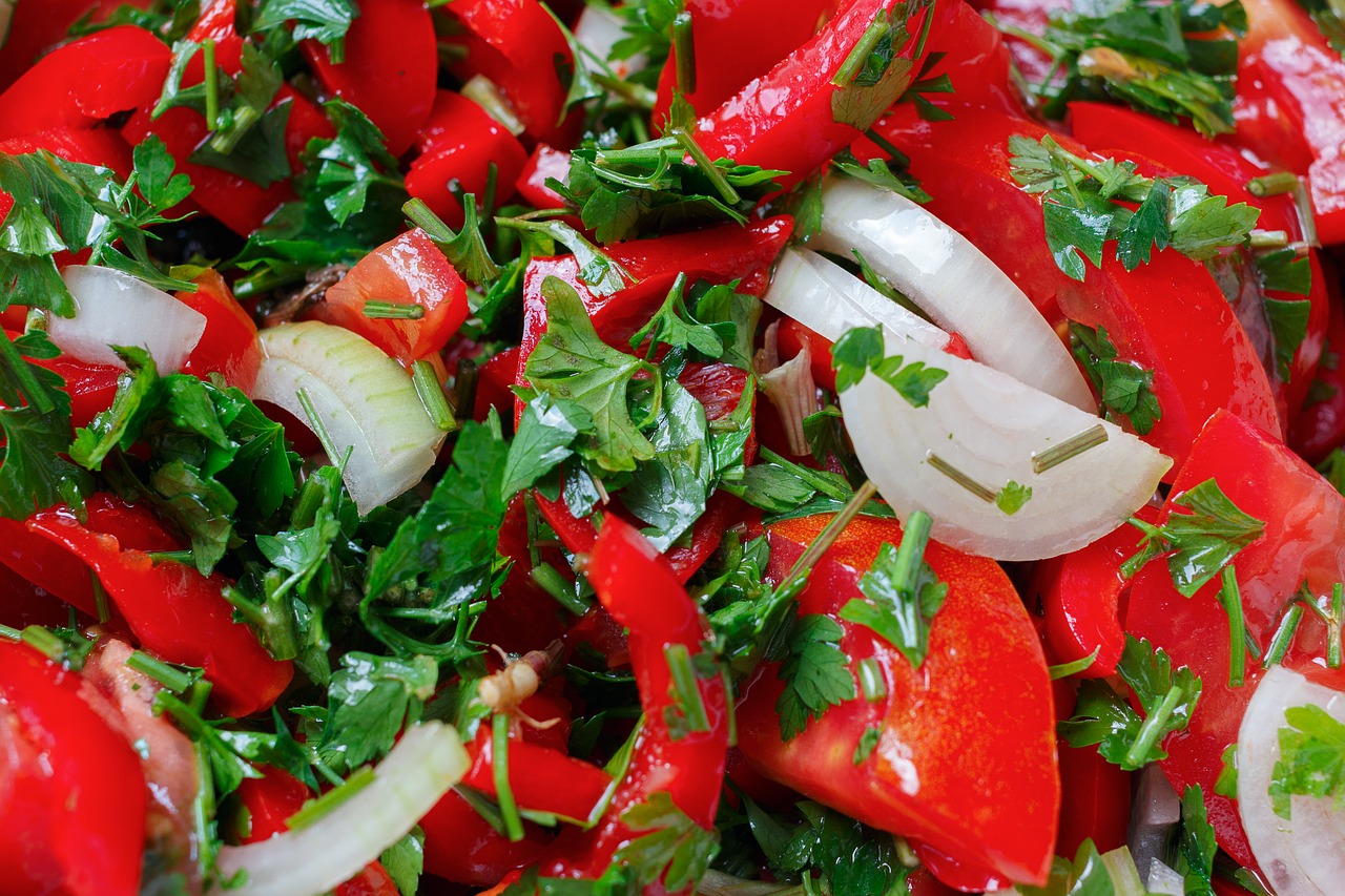salad healthy eating vegetables free photo