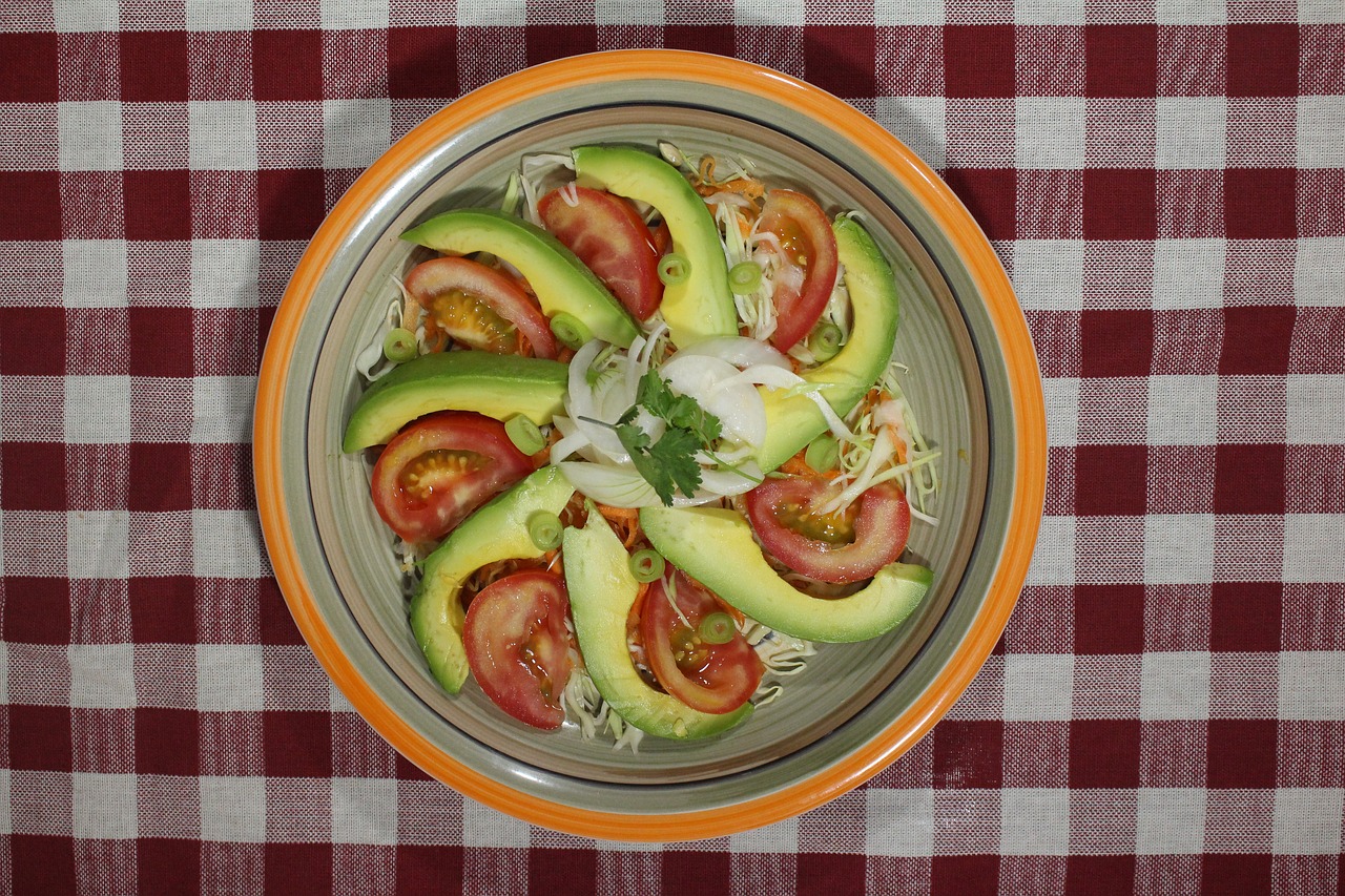 salad food dish free photo