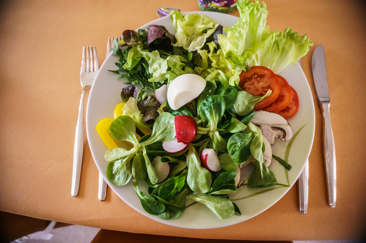salad food meal free photo