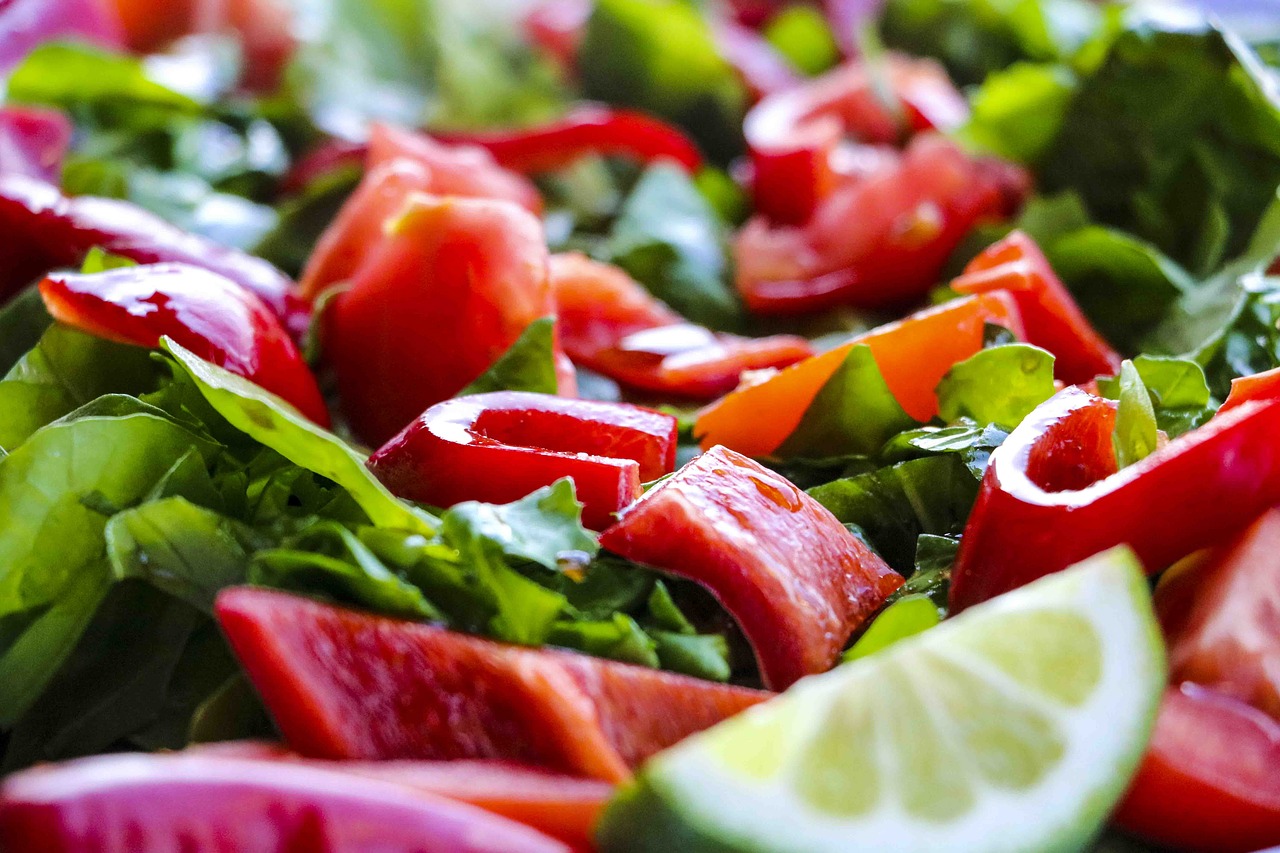 salad  vegetables  healthy free photo
