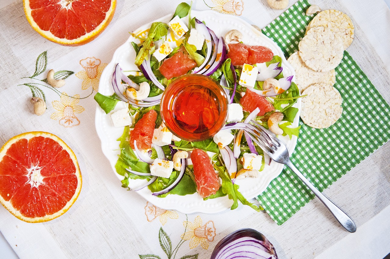 Salad, orange, pp, nutrition, healthy - free image from needpix.com