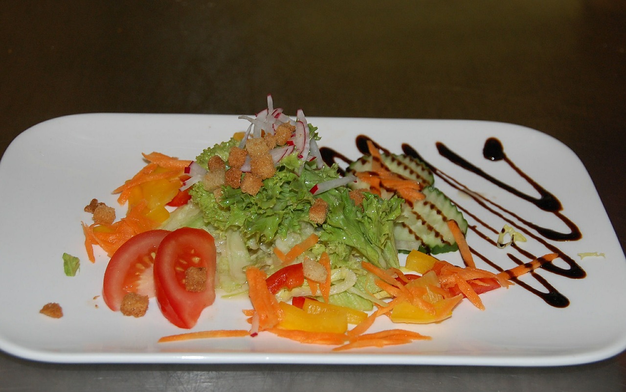 salad gourmet gastronomy free photo