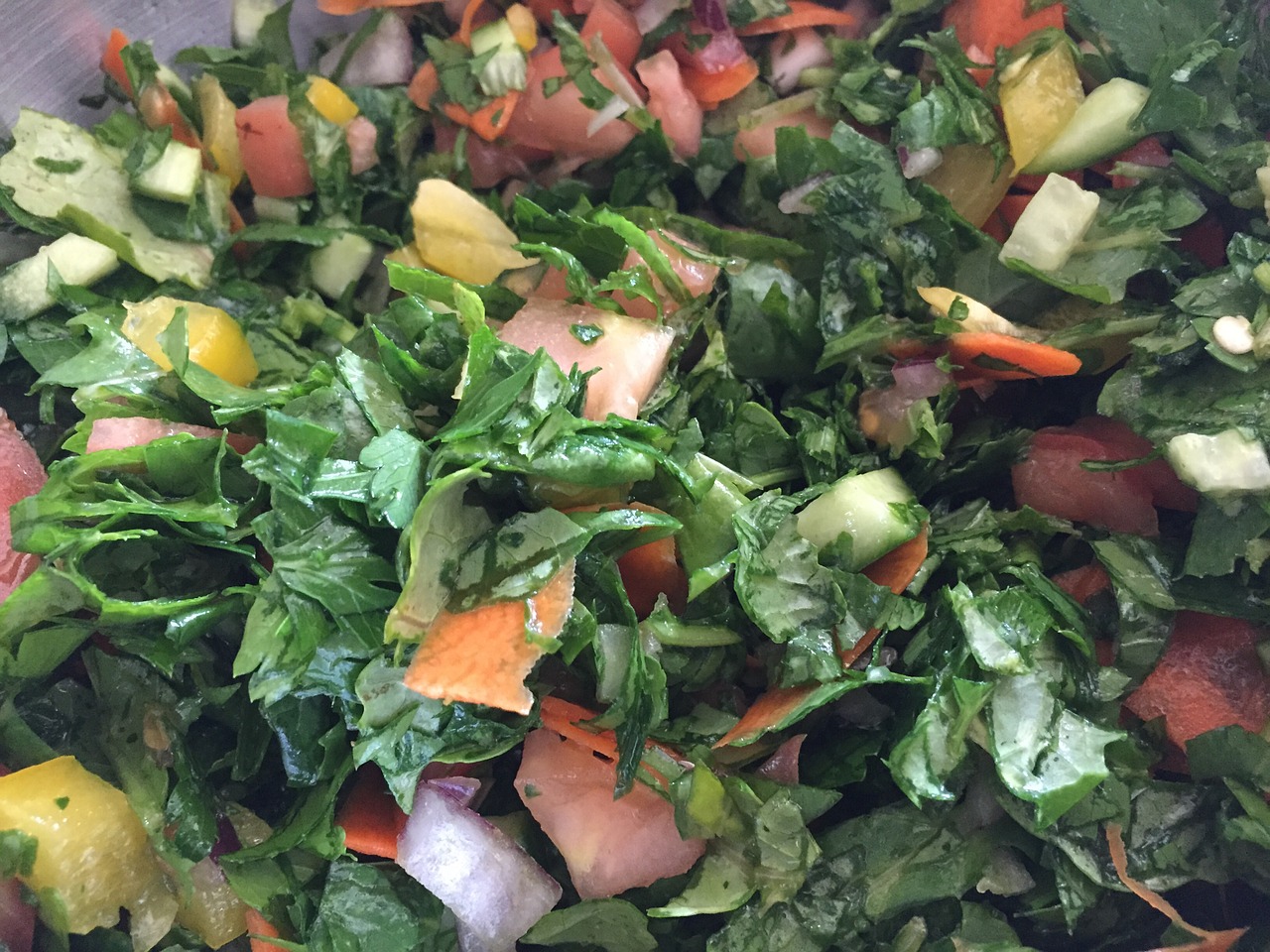 salad parsley kale free photo