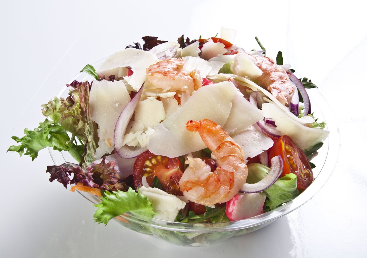 salad bowl meal free photo