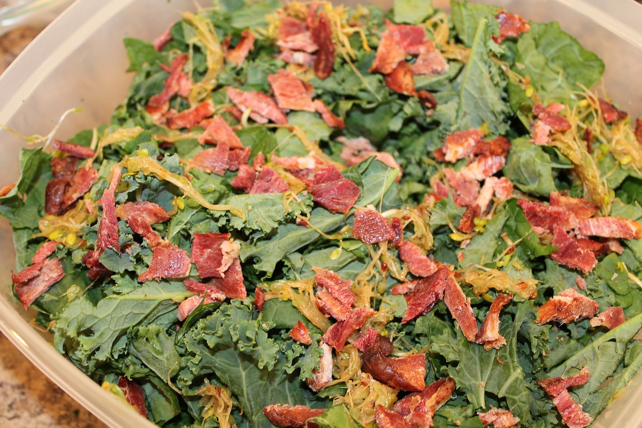 salad kale healthy free photo