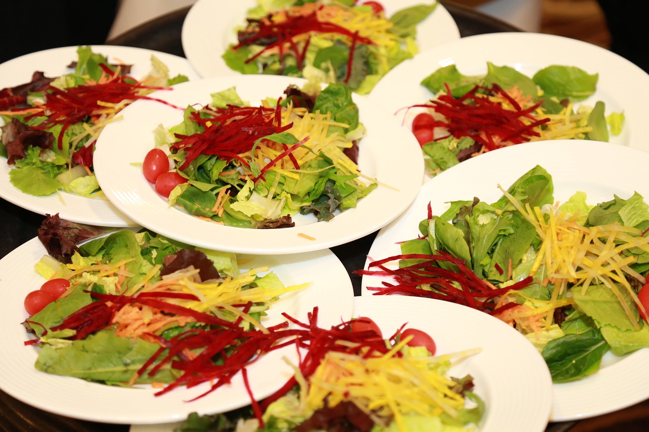salad catering appetizer free photo