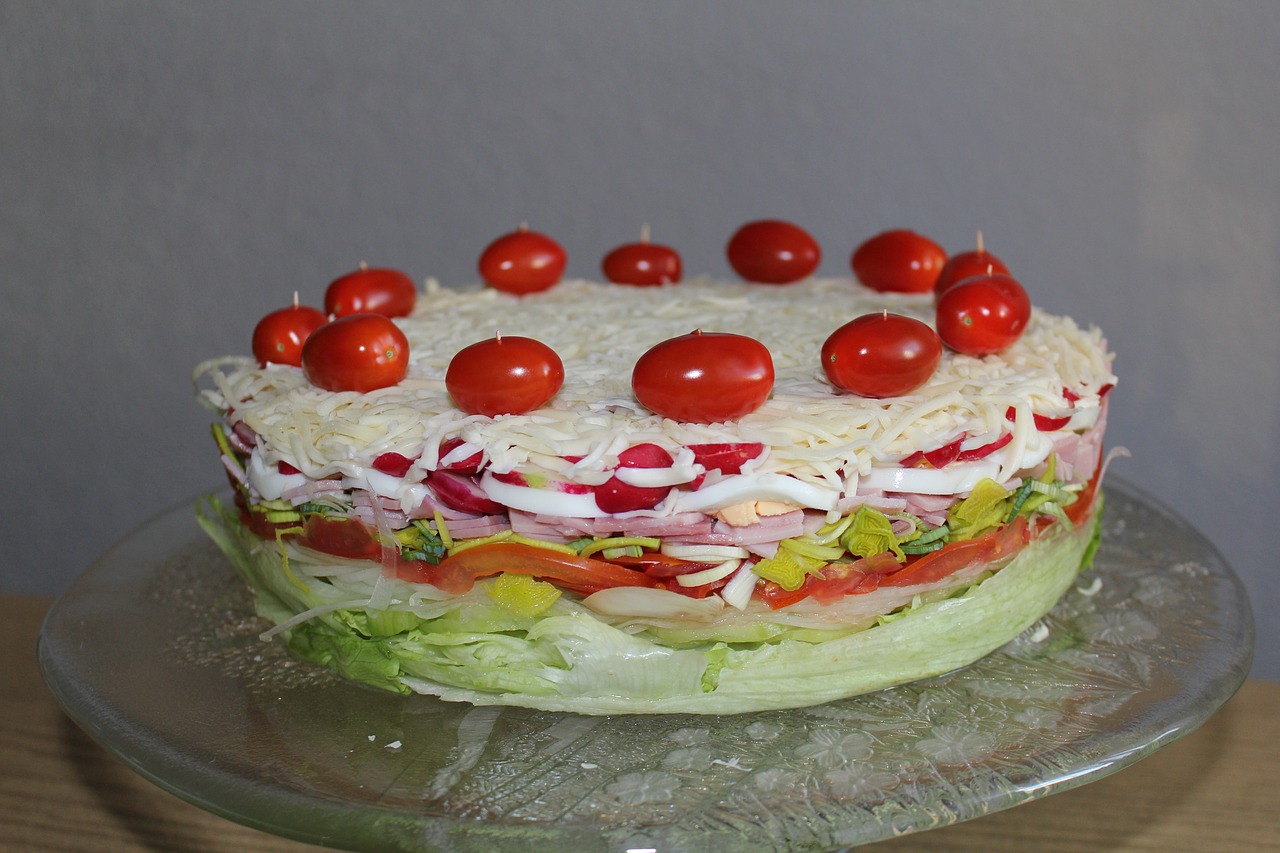salad cake cake salad free photo
