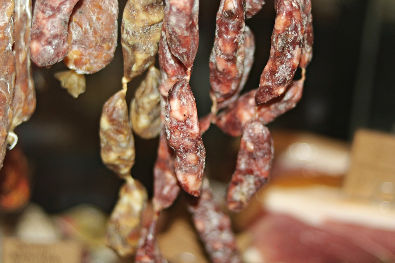 salami  sausage  cured sausage free photo