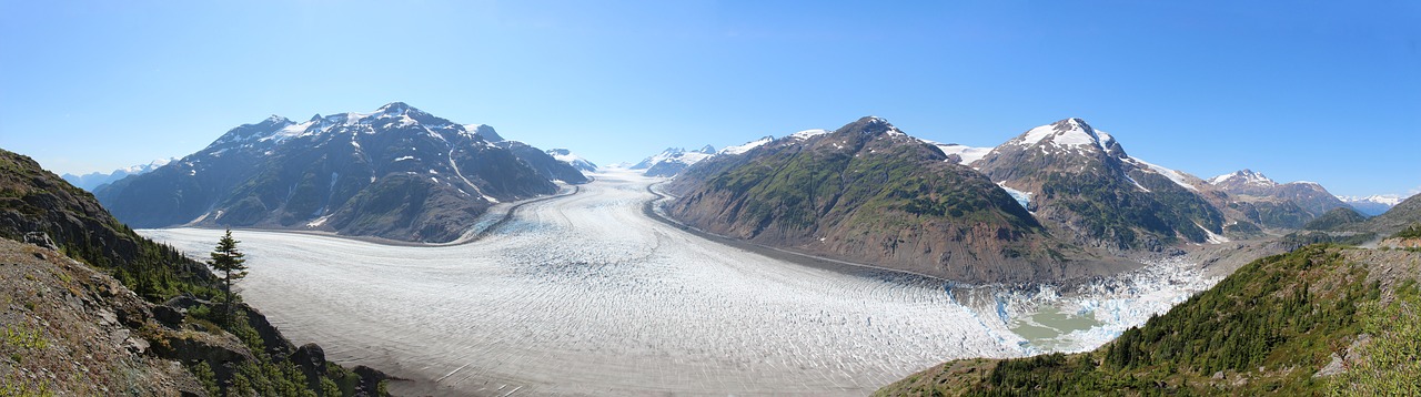 salmon glacier hyder alaska free photo