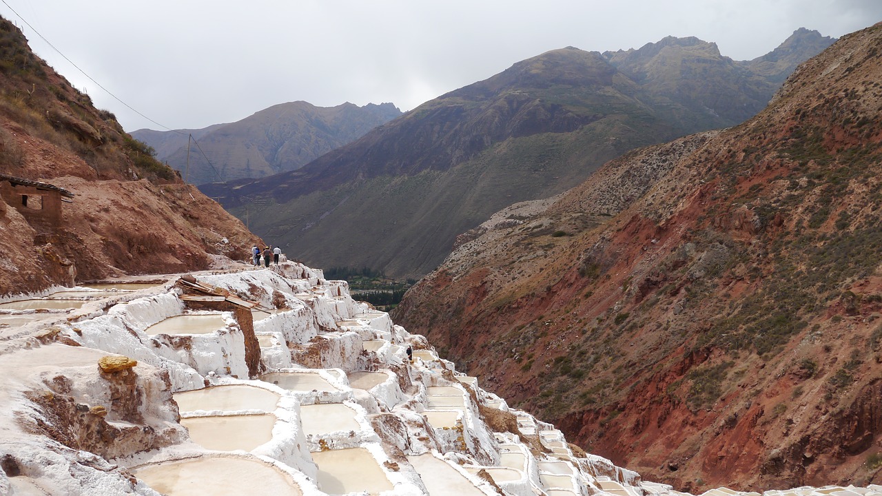 salt sacred valley peruvian free photo